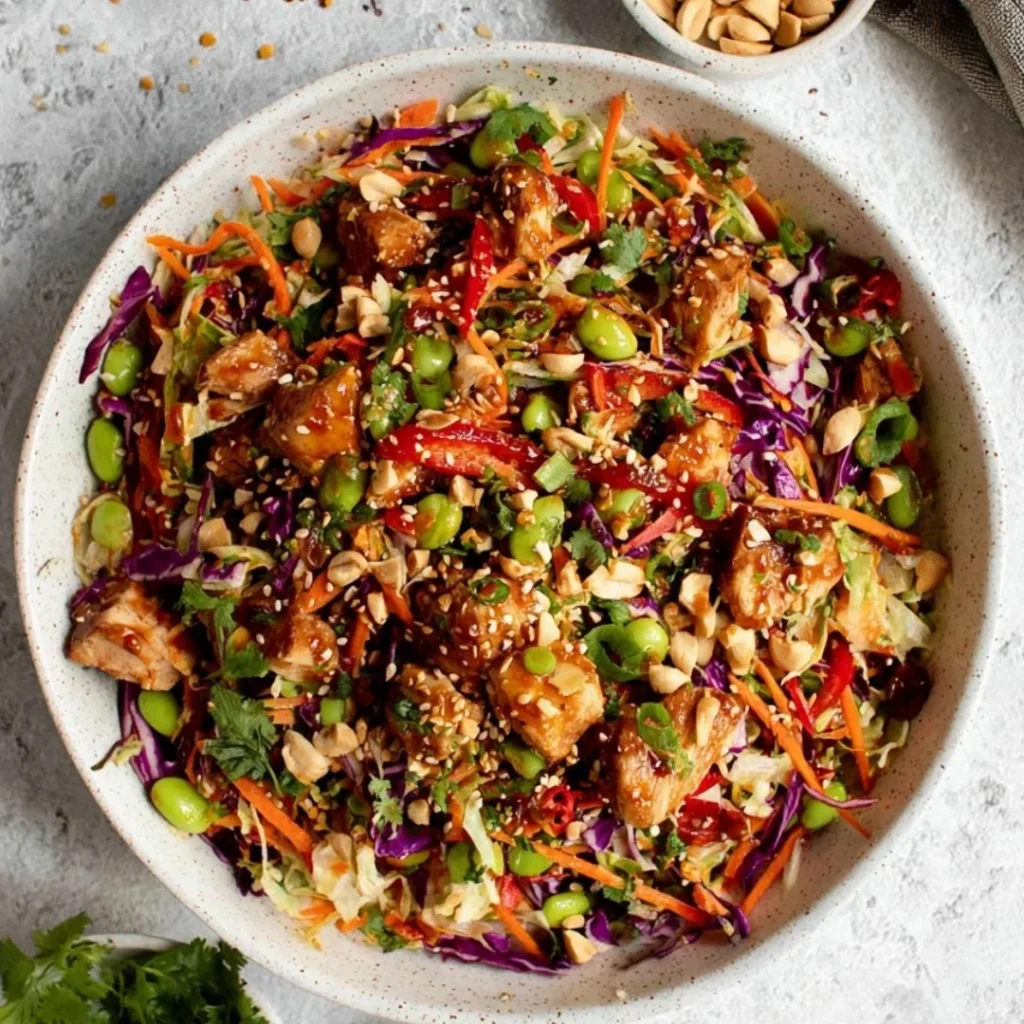 A bright, fizzy blue beverage with granulated salt crystals and a clear jar on a granite surface.