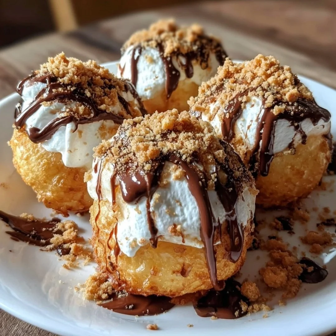 Delicious homemade chocolate marshmallow treats on a platter